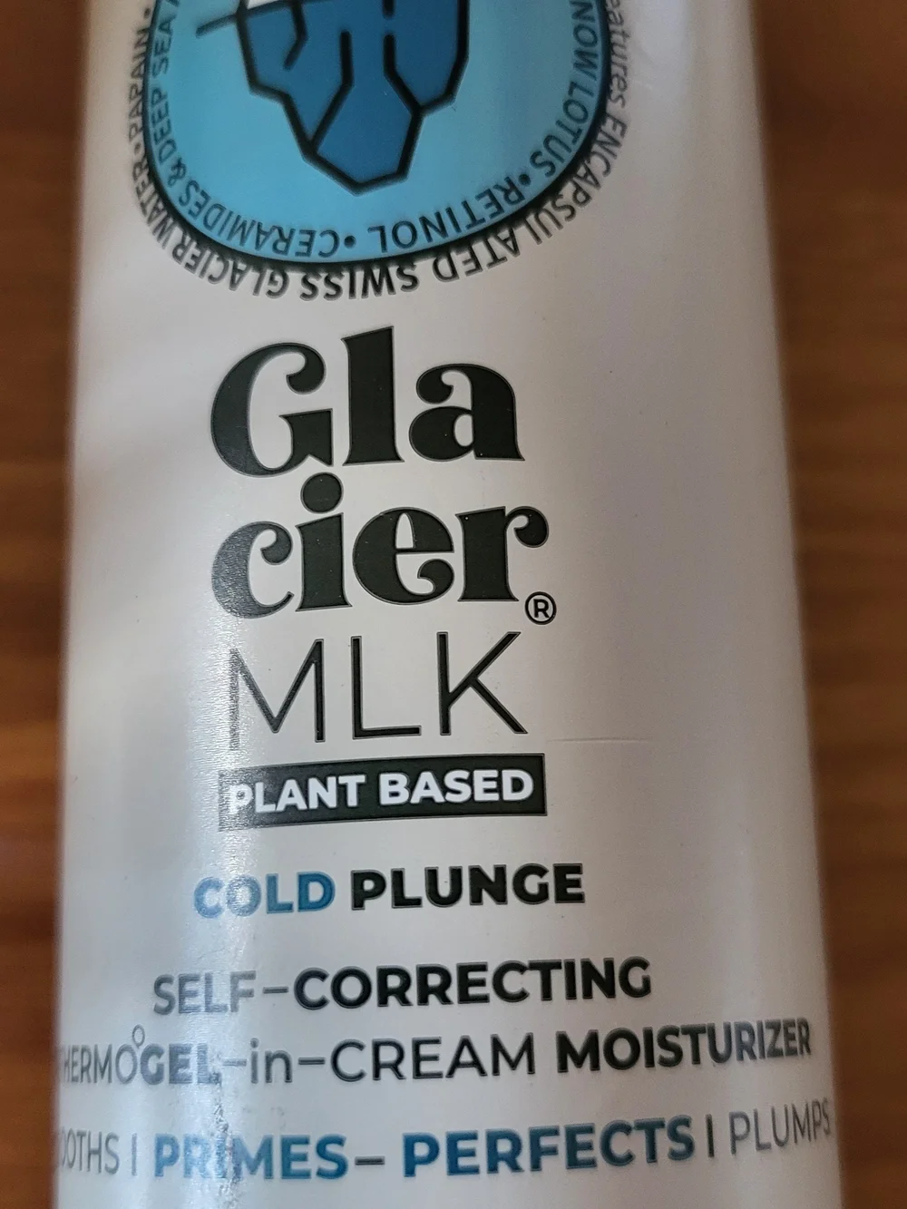 Tweak'd Glacier MLK Cold Plunge ThermoGel-in-Cream Moisturizer Self-Correcting